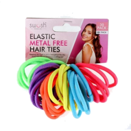 Elastic Metal Free Hair Ties