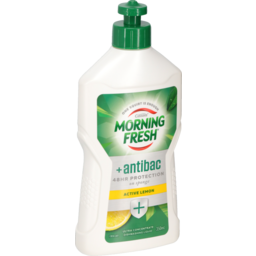 Morning Fresh Antibacterial Dishwashing Liquid Lemon