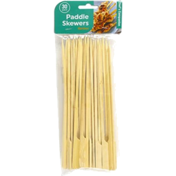 Skewers Paddle Bamboo- 30pk
